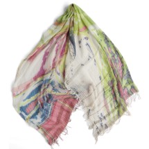 print shawl MIDDLE | tamaki niime