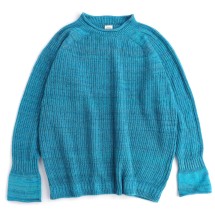 tamaki niime グッドゥ、ダークブルー 綿ニット 2 PO knit グゥドゥ | tamaki niime
