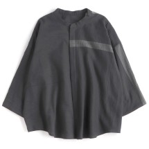ꕤ美品ꕤtamaki niime flat フラット グレー×ブラックmix系 flat | tamaki niime