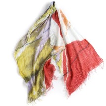 print shawl MIDDLE | tamaki niime