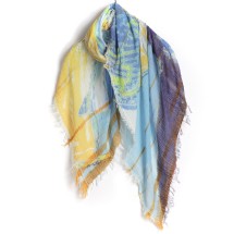 print shawl BIG | tamaki niime