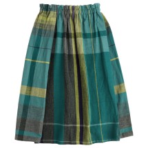 タマキニイメ ポワンスカート ショート コットン ふんわりスカート青系 uf6 powan skirt short｜tamaki niime 玉木新雌