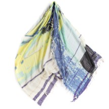 print shawl MIDDLE | tamaki niime