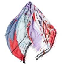 print shawl BIG | tamaki niime