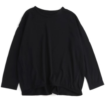 【新品】tamaki niime nuimeくるhoso❶テッパンBLACK cut and sew | tamaki niime