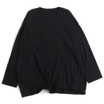 【新品】tamaki niime nuimeくるhoso❶テッパンBLACK cut and sew | tamaki niime