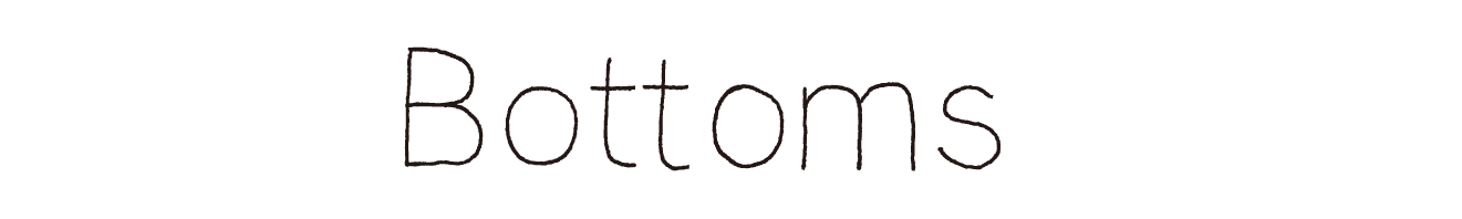 bottoms